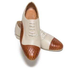 Alternative view of Art. 2030 - Cuero beige y croco