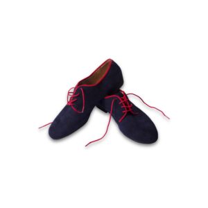 Art. 2054 - Gamuza azul / ribete rojo