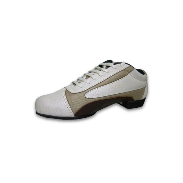 Art. 210 - Tela beige / cuero blanco