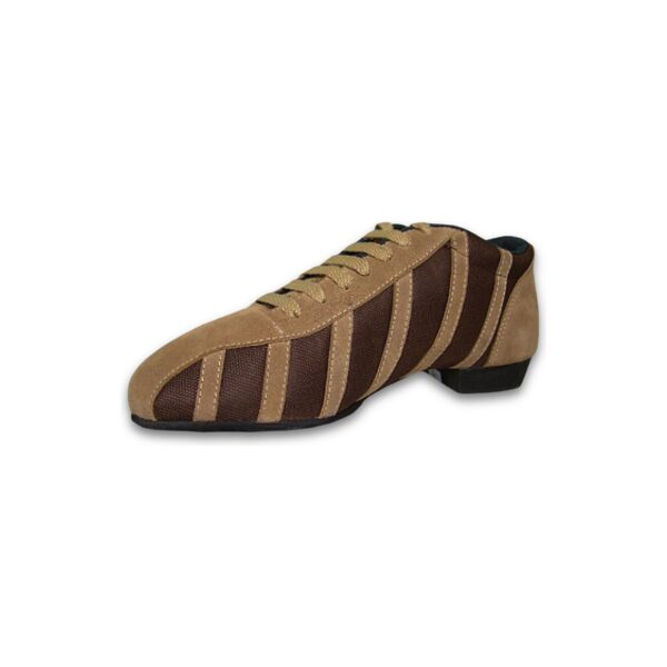 Art. 300 - Tela marrón / gamuza beige
