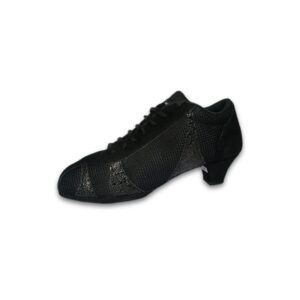 Art. 500 - Tela y gamuza negra con glitter