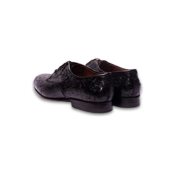 Dinzel – Cuero roco y charol roco negro